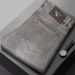 Men's Clothing Autumn And Winter Jeans Slim Fitting Skinny Pants Casual Cotton Stretch Nine Point Pants_mkmklike.com