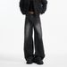 Men's American Style Cleanfit Wide Leg Jeans Straight Loose Fit Stylish Sophisticated Trendy Pants_mkmklike.com
