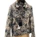Men's Autumn Denim Jacket With Jacquard Collar - Stylish Loose Fit Zip-Up Casual Coat For Teens & Young Adults_mkmklike.com