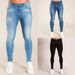 Black Stretch Slimming Jeans For Men - Ins Viral Skinny Ankle Denim With Slim Fit_mkmklike.com