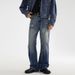 Men's Flared Jeans With Distressed Details – Vintage-Inspired High Waist Bell Bottom Denim Pants (28-36), 90.6% Cotton & Retro Wash_mkmklike.com