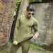 Men's Clothing outdoor tactical fleece thermal underwear set quick drying cycling fitness tight functional underwear sports suit_mkmklike.com