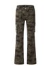 American Camouflage Multi Pocket Slim Fit Workwear Jeans For Men's Trendy Cleanfit Straight Leg Slimming Micro Flared_mkmklike.com