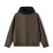 Autumn Wintr Patchwork Dsign Comfortabl Fak Two-Pic Hoodd Fashionabl Warm Jackt Thicknd Flc Mn's_mkmklike.com
