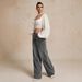 High Waist Wide Leg Jeans For Women - Soft Stretch Denim Pants With Tapered Fit, Comfortable & Flattering For Pear Shape, Classic Black & Gray Wash_mkmklike.com