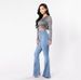 Women's Clothing High-Waisted Women's Stretch Jeans Wide Leg Stretch Denim Flared For Formal & Casual For Women_mkmklike.com