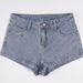 Women's High Waist Rhinestone Embellished Denim Shorts – Sexy Butt Lifting Hot Pants, Stretchy Fitted Short Shorts, Streetwear Party Clubwear_mkmklike.com