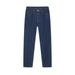Men's Clothing Men's Slim Fit Stretch Jeans - Elastic Waist Skinny Denim Pants (Black/Navy, S-XXXL)_mkmklike.com