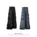 Men's Clothing Jeans men's high street retro heavy embroidery multi pocket workwear men's winter hip hop brand loose straight_mkmklike.com