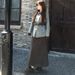 Chicco Official Image Retro Patchwork Denim Long Sleeve Jacket Waist Slimming Spring Autumn New Straight Skirt Set_mkmklike.com