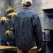 Retro Denim Shirt Men's Long Sleeved Fashion Loose Casual Men's Workwear Shirt Trend_mkmklike.com