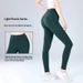 Nude Feel Fitness Leggings Smile Line Hip Lift Sports Tight Women Outdoor High Waist Seamless Nine-point Yoga Pants_mkmklike.com