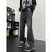 Nordmann European And American Style Retro Gradient Jeans For Men, Ins Trendy Brand, Distressed Design, Niche High Street Flared_mkmklike.com