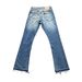 Distressed Blue Burnout Jeans – Raw Edge Destroyed Denim With Acid Wash & Ripped Details (S-3XL, Vintage Streetwear, Unisex Relaxed Fit)_mkmklike.com