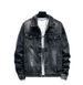 Loom European Style Men's Denim Spring New American Trend Slim Fit Workwear Jacket Fashion Trendy Casual Top_mkmklike.com
