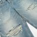 Beggar Punk Style Ripped Jeans Washed Vintage Loose Wide-Leg Straight Long Pants Men's Trendy Fashion Gradient_mkmklike.com
