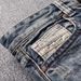 Men's Clothing Ripped Patch Jeans Men's Elastic Slim Fit Slim Feet Retro Old Trendy Straight_mkmklike.com