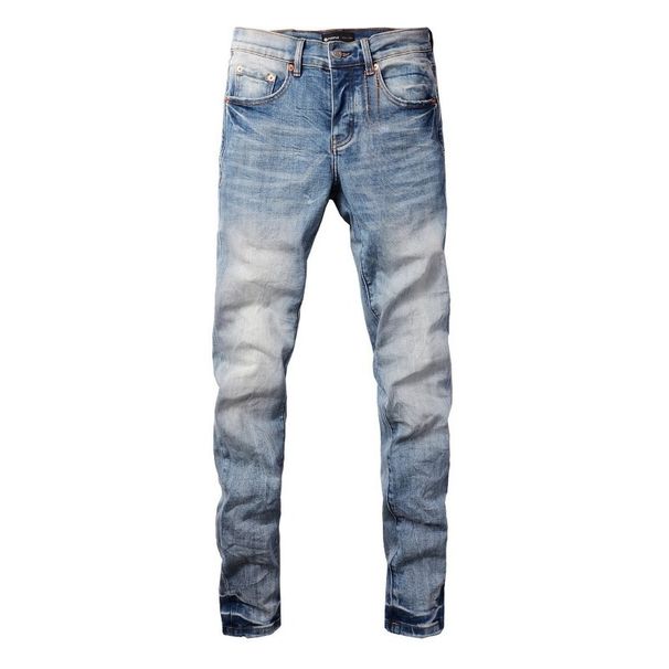 Unisex Cleanfit Stacked Flared Jeans, Light Mud Fade With Horizontal Whisker, Breathable For Summer_mkmklike.com