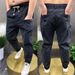 Spring And Summer New Men's Elastic Waist Jeans Versatile Straight Tooling Multi-pocket Casual Long Pants Tethered Harlan Pants_mkmklike.com