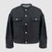 Men's Washed Denim Jacket – Slim-Fit Cropped Casual Coat With Zip Detailing (S-XXL)_mkmklike.com
