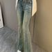 European-style Blue Heavy-duty Rhinestone Butterfly Jeans For Women, New Spring Design, Niche High-waisted Flared Pants_mkmklike.com