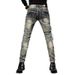 2026 New Nostalgic Retro High-end Jeans Men's Slim-fitting Small Feet Elastic Men's Trousers_mkmklike.com