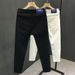 High End Slim Fit Skinny Jeans For Men Black Summer Stretch Casual Trousers Versatile Simple Denim_mkmklike.com