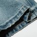 America Style Distressed Frayed Deim Straight Log Puk Street Fashio Gradiet Washed Loose Wide-Leg Dad Pats For_mkmklike.com