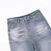 Vintage-Inspired Lightning Wash Straight Leg Bootcut Jeans For Men & Women – Cleanfit Slimming Denim Pants With Retro American Style_mkmklike.com