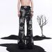 Men's Clothing Hip Hop Street Style National Trend High Street Loose Heavy Washed Straight Pants For Women_mkmklike.com