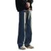 Nordmann Straight Retro Jean For Men, Autumn And Winter Japanee Style Striped Cargo Pant, Looe Trendy Wahed Caual Long_mkmklike.com