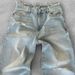 Washed Distressed Solid Color Jeans, Unisex Street Fashion Casual Pants_mkmklike.com