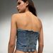 K Sexy And Fashionable Slim Fit Waist Cinched Short Denim Vest For Women_mkmklike.com