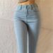 Dark Plus-size European And American Style High-waisted Peach-hip Elastic Light Blue Denim Skinny Pencil Pants For Women_mkmklike.com