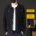 1 Bulk Spring And Autumn Stretch Top Couple Slim Fit Men's Denim Clothing Casual Jacket_mkmklike.com