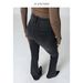 Women's High Waisted Flared Jeans Supermodel Extra Slimming Stretch Denim Black/Gray Tight Fitting Hip Lifting Autumn Style_mkmklike.com