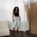 Women's Distressed Denim Shorts Street Style Washed Multi-Pocket Casual Cotton Jeans Spring/Autumn Summer_mkmklike.com