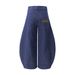 Men's Loose Wide-Leg Pocketed Cargo Jeans With Unique Design And Deconstructed Stitching_mkmklike.com