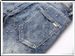 Men's Vintage Studded Flare Jeans - Light Blue Argyle Jacquard Denim Pants - Retro High Street Slim Fit Trousers For Men_mkmklike.com