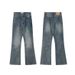 Men's Clothing High Street American Vibe Jeans - Relaxed Straight Fit, Flared Bootcut, Vintage Washed Denim Pants For Casual & Streetwear_mkmklike.com