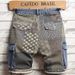 Men's Trendy Printed Denim Shorts Summer Thin Loose Fitting Five Point Pants Fashionable Brand Jeans_mkmklike.com