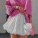Women's Clothing pure color all match girlish style high waist skirt _mkmklike.com
