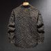 Pulse Pulse European American High Denim Jacket For Men, Spring And Autumn Retro Design Jacquard Loose Jacket, Stylish_mkmklike.com