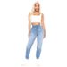 Women's Jeans Light Color High Waist Jeans_mkmklike.com