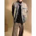 Loom American Retro Washed Vintage Denim Jacket For Men Women, Spring And Autumn Wear, Wasteland Style, Niche Loose Fit_mkmklike.com