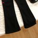 Plus-size Fashion Black Jeans Women, New Spring/summer Style, Versatile Slim-fit Mid-waist Micro-flared Long Pants For_mkmklike.com