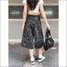 Women's Clothing Women's High-Waisted Wide Leg Cropped Pants Denim Retro Camouflage Straight Mid-Length Summer Style_mkmklike.com