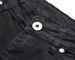 Men's Clothing High Street Ins Same Style Skinny Pants Pure Black Elastic Slim High Street Jeans_mkmklike.com