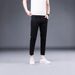 High-End Handsome Pure Black Jeans Men Slim Fit Skinny Slimming Stretchy Versatile 2024 New Men's Pants_mkmklike.com