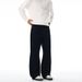 Men's Clothing Men's Beige Trendy Cleanfit Basic Flared Jeans Pure Cotton High Street Pants Vintage Washed Denim Pants For Cleanfit Style_mkmklike.com